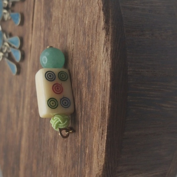 Ancient tribal jade precious stone necklace pendant - Picture 5 of 5